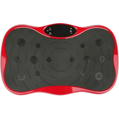 Віброплатформа для схуднення Minexo VIBRO SLIM SHAPER PRO RED з пультом ДУ та еспандерами ∙ Тренажер-віброплатформа VIBRO SLIM SHAPER PRO для занять спортом