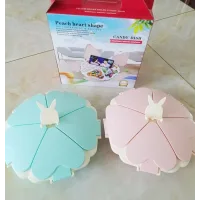 Органайзер для солодощів Peach Heart Shape · Мінажниця – цукерниця на 5 відсіків · Тарілка для закусок з підставкою для телефону
