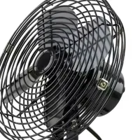 Акумуляторний вентилятор Lithium Electric Fan 48V чорний • Портативний бездротовий вентилятор з Li-ion акумулятором для дому, дачі, офісу та відпочинку