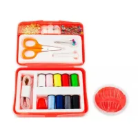 Компактний набір для шиття Insta Sewing Kit tasy ∙ Швейний набір для дому ∙ Нитки / голки / шпильки / ножиці / сантиметр / наперсток