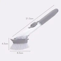 Багатофункціональна щітка Decontamination Wok Brush для миття та чищення з дозатором