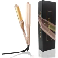Плойка спіральна HAIR CurlingIron 2в1 WA-1 ∙ Універсальна плойка WA-1 для завивки та випрямлення волосся