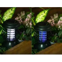 Світильник садовий антимоскітний Bug Zapper • Вуличний LED світильник-пастка від комарів і літаючих комах для саду, дачі, тераси та альтанки
