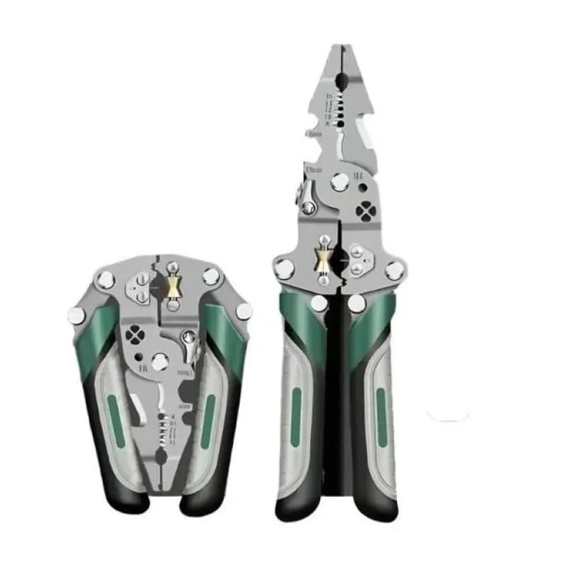Багатофункціональні плоскогубці для зачистки проводів • Розкладні стриппери для зачистки та обжиму проводів