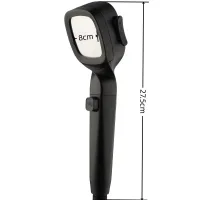 Насадка для душу Quadro Shower Head з 4 режимами та фільтром · Водозберігаюча душова лійка високого тиску