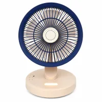 Портативний вентилятор SkeBerg JX-80 з LED-підсвічуванням • Настільний міні-вентилятор 5W для дому, офісу, поїздок і відпочинку