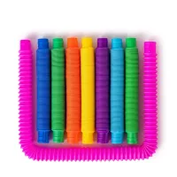Pop Tube Іграшка - антистрес Поп Туб ∙ Різнокольорові Поп труби pop tubes