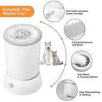 Автоматична лапомийка для собак PET FOOT WASH · Портативний електричний стакан для миття лап тварин · USB зарядка