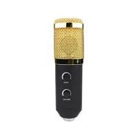 Конденсаторний студійний мікрофон VGS M-800U PRO-MIC зі стійкою та вітрозахистом ∙ Професійний мікрофон для домашнього та студійного запису