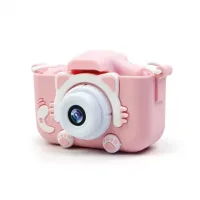 Противоударный цифровой детский фотоаппарат игрушка, видеокамера Котик Smart Kids Camera 3 Series
