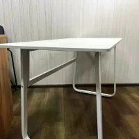 Комп’ютерний робочий стіл 120×60 см бежевий для ноутбука і ПК • Письмовий офісний стіл для навчання, роботи, дому та кабінету бежевий