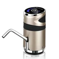 Електрична помпа для води Water Dispenser XL-129 срібляста USB • Автоматичний диспенсер XL-129 для пляшки питної води та бутля 19 л сріблястий