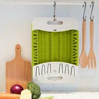 Органайзер – сушилка Collapsible Dish Rack ∙ Складная кухонная подставка для сушки посуды