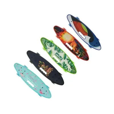 Пенніборд зі світною дошкою • Дитячий і підлітковий penny board зі світними колесами для прогулянок і активного катання