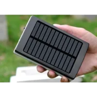 Повербанк на сонячній батареї UN-3101 SOLAR 20000mAh • Портативна мобільна зарядка Power Bank з LED ліхтариком для телефону, планшета та щоденного використання