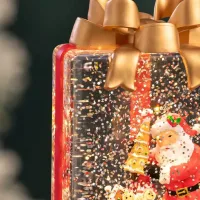 Новорічний нічник XMAS WDL-25010A Подарунок ∙ Нічник XMAS WDL-25010A у формі подарункової коробки