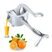 Ручная соковыжималка - пресс для фруктов и цитрусовых Hand Juicer металлическая с зажимом