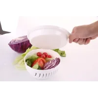 Салатниця - овочерізка Salad Cutter Bowl для швидкої шаткування овочів та салатів