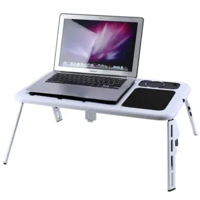 Підставка для ноутбука E-Table LD09 • Багатофункціональний складний столик з кулером