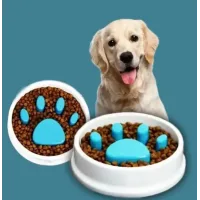 Годівниця для повільної подачі їжі Paw Perfect для котів та собак · Миска Slow Feeder Bowl для домашніх тварин