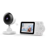Відеоняня C3 з екраном 2,8″ • Цифрова відеоняня C3 з IPC-камерою, нічним баченням, двостороннім зв’язком і датчиками мікроклімату