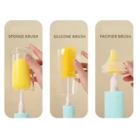 Электрическая беспроводная щетка – ершик Cup Cleaning Brush с насадками для уборки и мытья посуды · USB зарядка