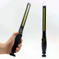 Ліхтар BAILONG BL-821 COB з магнітом • Акумуляторний світлодіодний ліхтарик з USB-заряджанням, кліпсою та широким боковим світлом