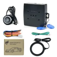 Універсальна система запуску двигуна Smart Start System з іммобілайзером ∙ Кнопка 'Старт-Стоп' для пуску та зупинки автомобіля з підсвічуванням та режимом старту на холодну