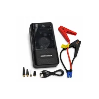 Пусковий пристрій 965A з компресором • Автомобільний Jump Starter 12V 4в1 з насосом 150 PSI, Power Bank і LED-ліхтарем
