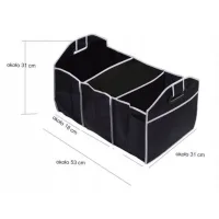 Автомобільний органайзер у багажник Car Boot Organizer Сумка з ручками в авто