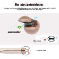 Плойка спіральна HAIR CurlingIron 2в1 WA-1 ∙ Універсальна плойка WA-1 для завивки та випрямлення волосся
