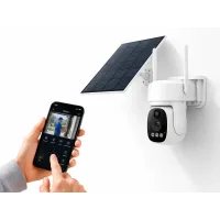 4G камера відеоспостереження AND D003-4G • Вулична PTZ камера із сонячною панеллю, поворотом до 360° та нічним баченням