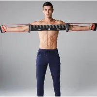 Тренажер – еспандер для фітнесу та тренувань Lutino Multi Function Puller Багатофункціональний силовий тренажер для рук, спини, преса, зміцнення всього тіла