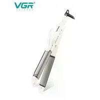 Щипці для волосся VGR V-558 2 в 1 • Випрямляч і плойка для завивки волосся з керамічними пластинами, регулюванням температури 120–220°C і швидким нагріванням