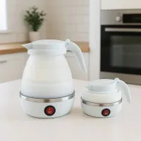 Складной электрочайник Hoffmans 0,6L 600W HM-2546 • Компактный и удобный чайник для дома и путешествий