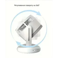 Міні вентилятор настільний портативний Mini Fan VU-05/FS-25 • Компактний вентилятор для дому, офісу, робочого столу та поїздок