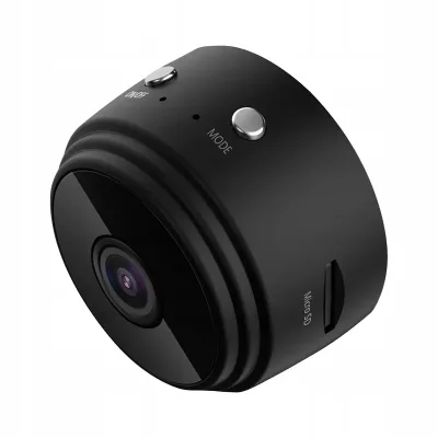 Бездротова Wi-Fi міні відеокамера A9 FullHD 1080P ∙ Нічна зйомка до 10м ∙ Датчик руху ∙ Циклічний запис відеоспостереження
