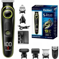 Машинка для стрижки 5в1 Kemei KM-696 для волосся ∙ Універсальний тример Kemei KM-696 для волосся та бороди