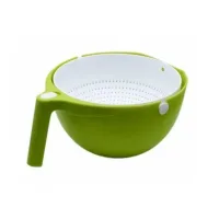 Универсальная миска – дуршлаг Mesh Strainer Drain Basket ∙ Хозяйственная силиконовая корзина со сливом 2в1