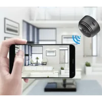 Бездротова Wi-Fi міні відеокамера A9 FullHD 1080P ∙ Нічна зйомка до 10м ∙ Датчик руху ∙ Циклічний запис відеоспостереження