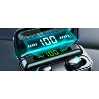 Бездротові сенсорні навушники із цифровим зарядним кейсом TWS BTH-F9-5 Bluetooth блютуз гарнітура