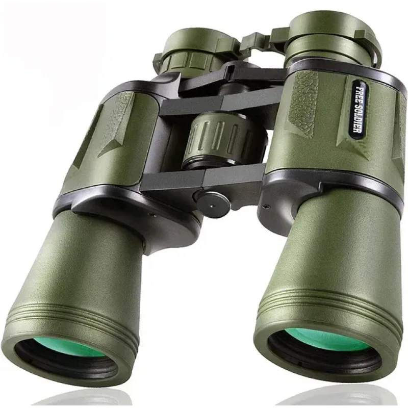Бінокль UNIQUE UN-3002 20×50 із центральним фокусуванням для далеких спостережень • Туристичний бінокль UNIQUE UN-3002 з 20-кратним збільшенням і об’єктивами 50 мм